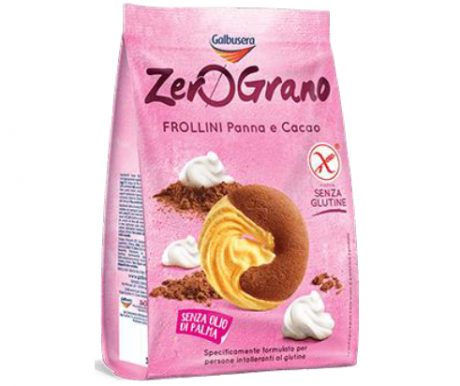 Zero Grano – Biscoito Sem Glutén de Panna e Cacau
