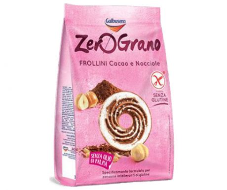 Zero Grano – Biscoito Sem Glutén Com Cacau e Avelã