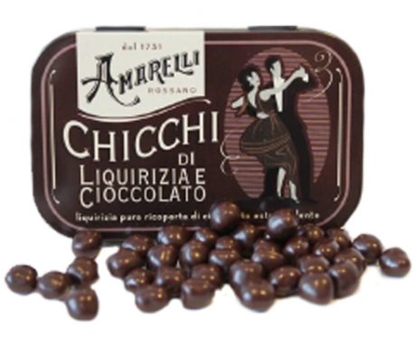 Chicchi – Bala de Alcaçuz coberta com Chocolate